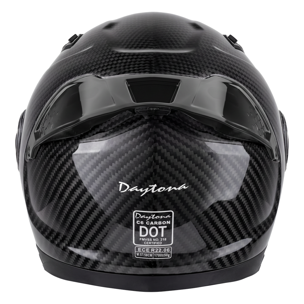 D.O.T. & ECE Daytona C6 Pro- Grey Carbon Fiber