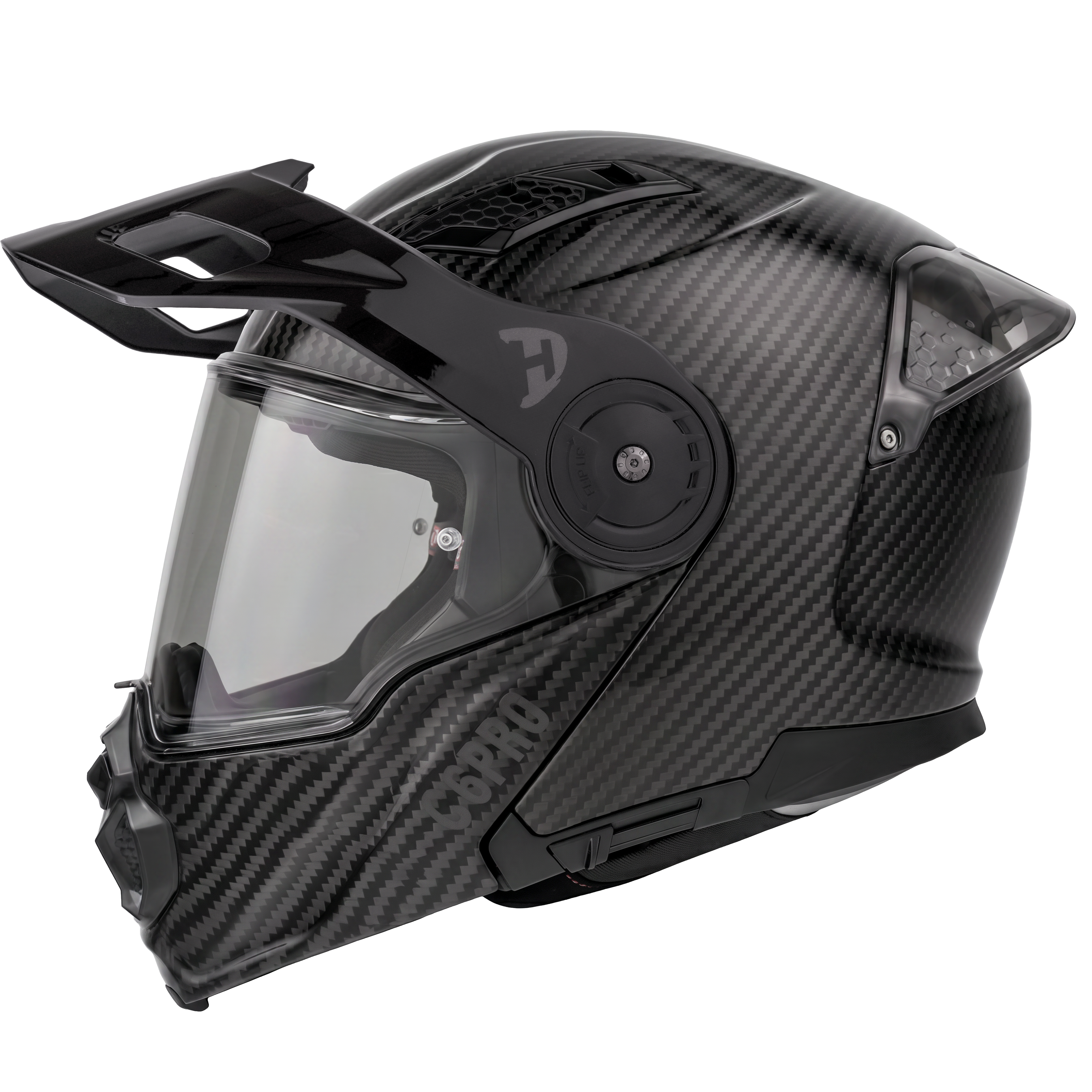 D.O.T. & ECE Daytona C6 Pro- Grey Carbon Fiber