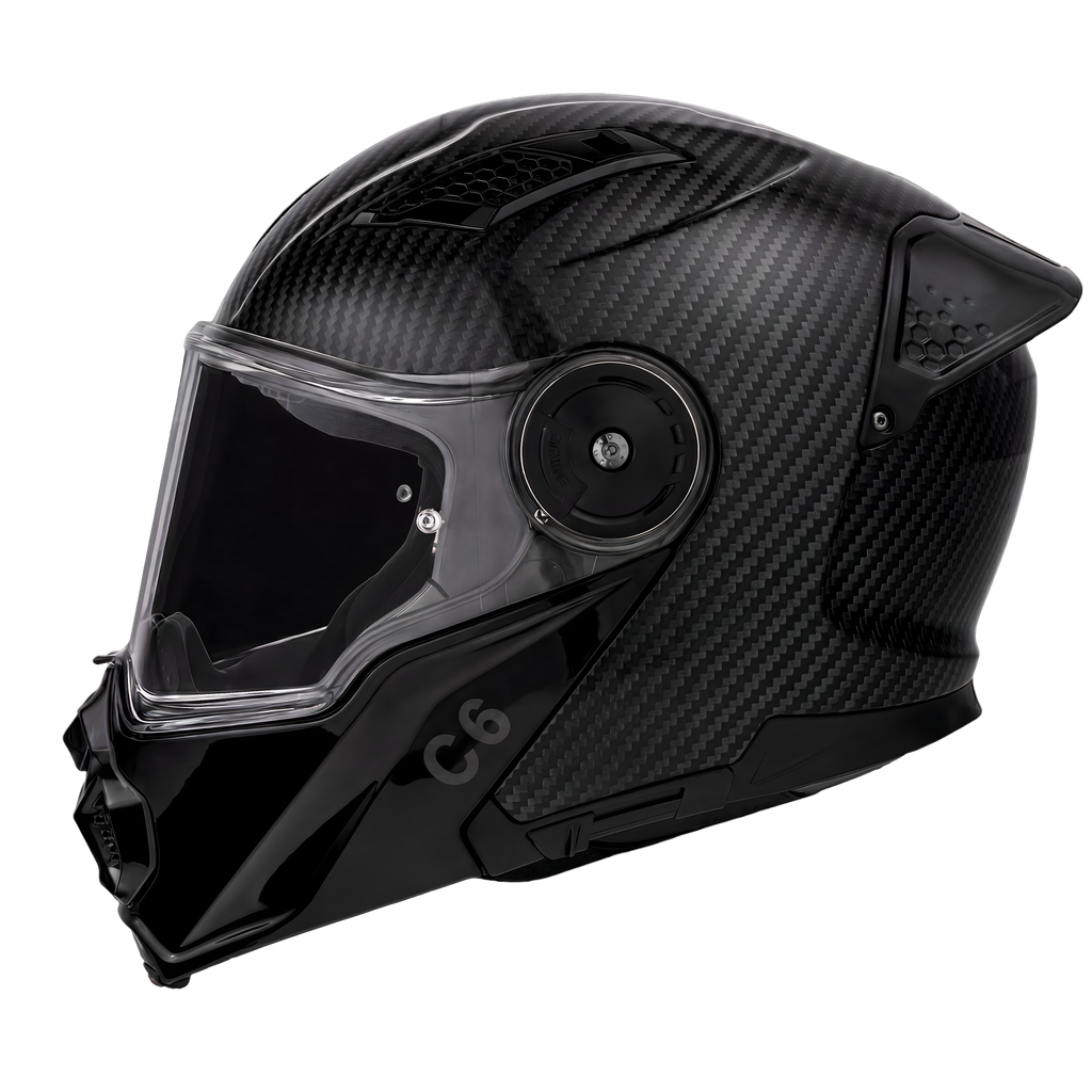 D.O.T. & ECE Daytona C6- Grey Carbon Fiber