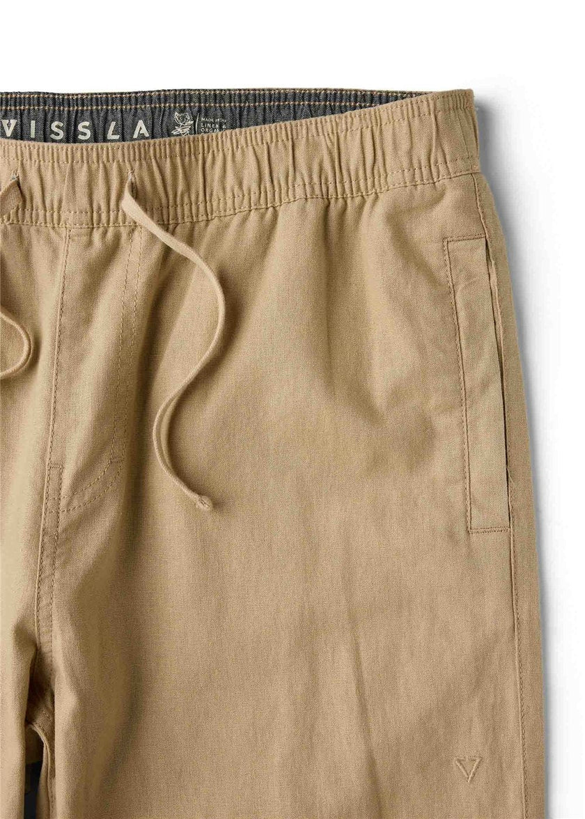 Vissla Rails Linen Eco Elastic Pant