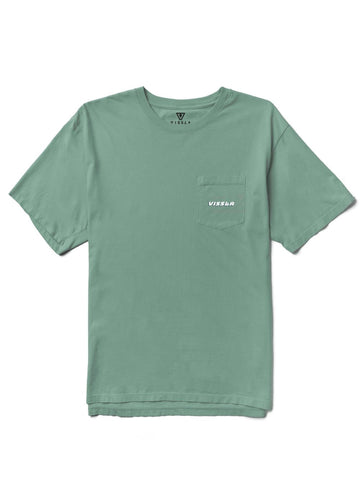 Camiseta Vissla Amigo Shaka de algodón orgánico con bolsillo