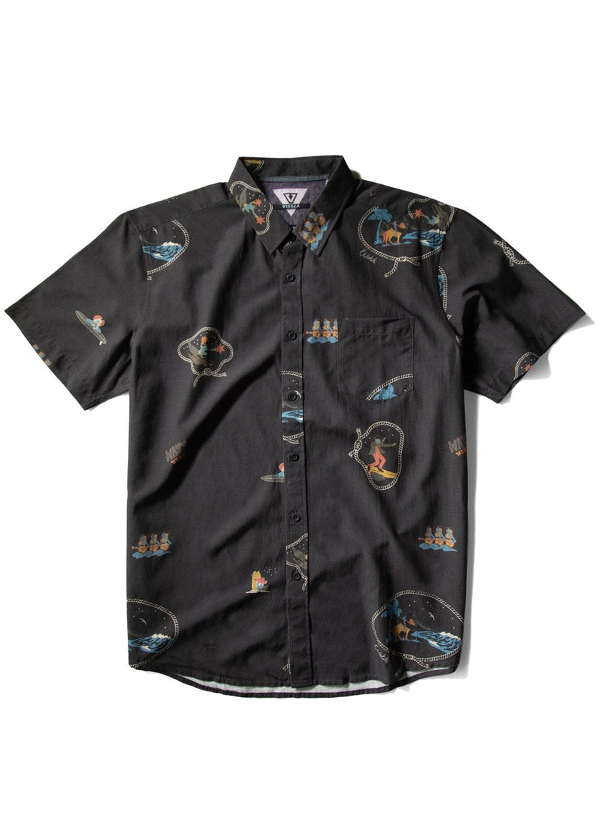 Vissla Soren Wavy West Eco kortærmet skjorte