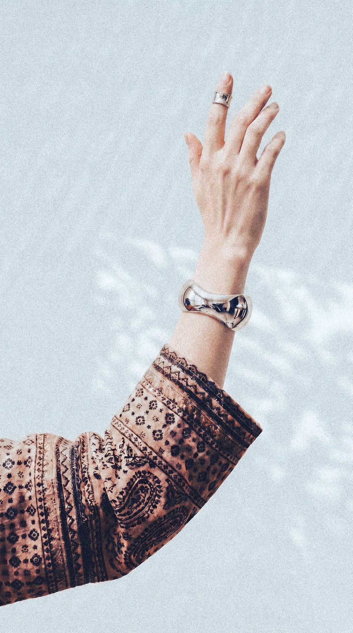 Milos Sculpted Cuff | Sterling Silver