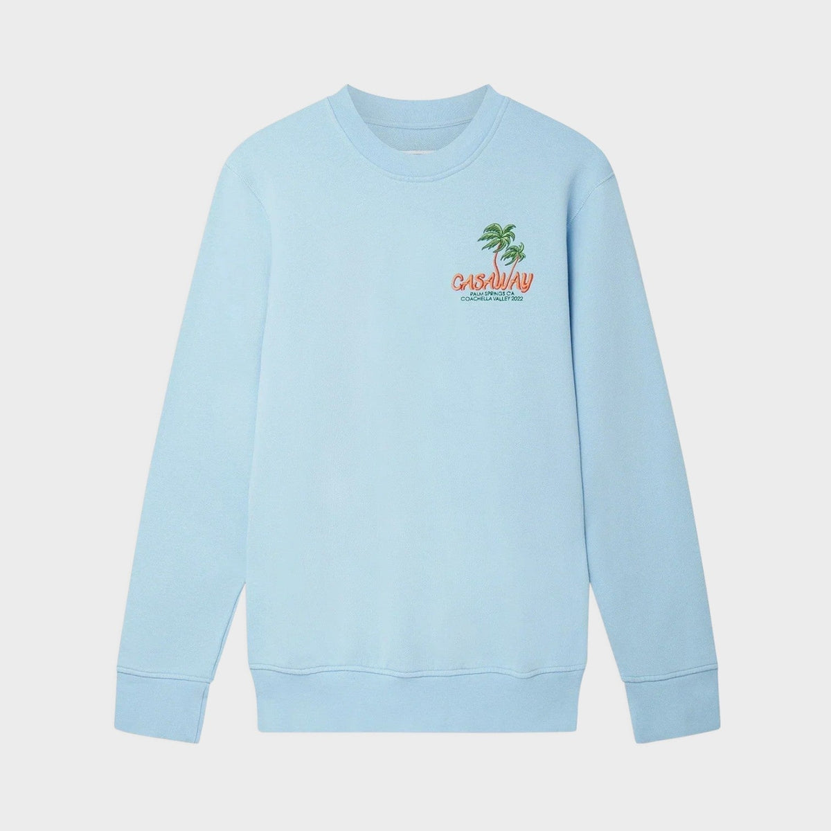 Embroidered Sweatshirt Coachella Valley Blue