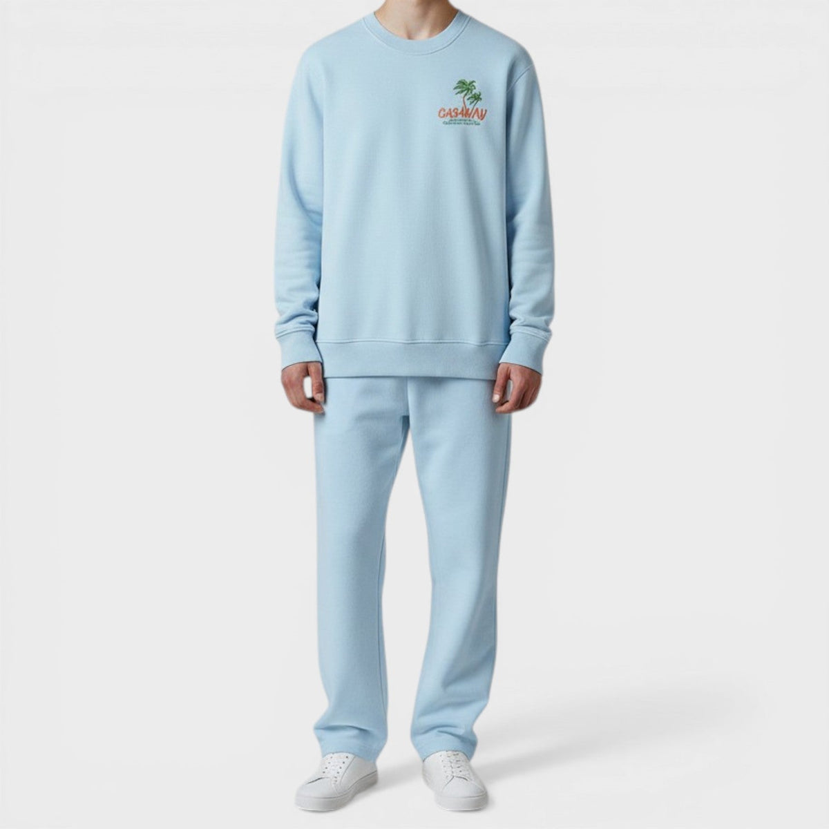 Embroidered Sweatshirt Coachella Valley Blue
