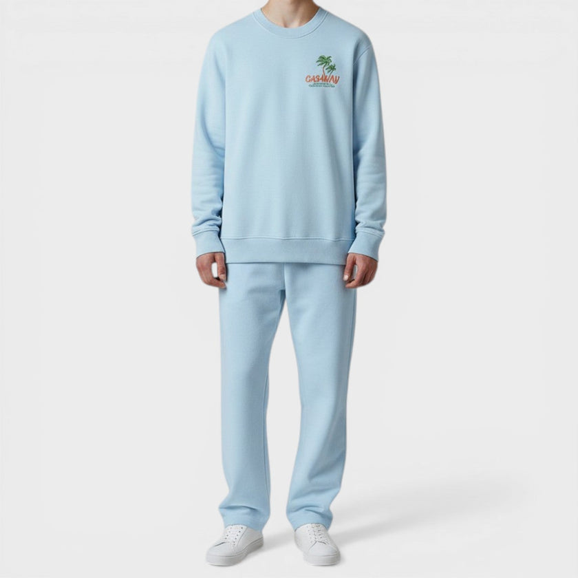 Embroidered Sweatshirt Coachella Valley Blue