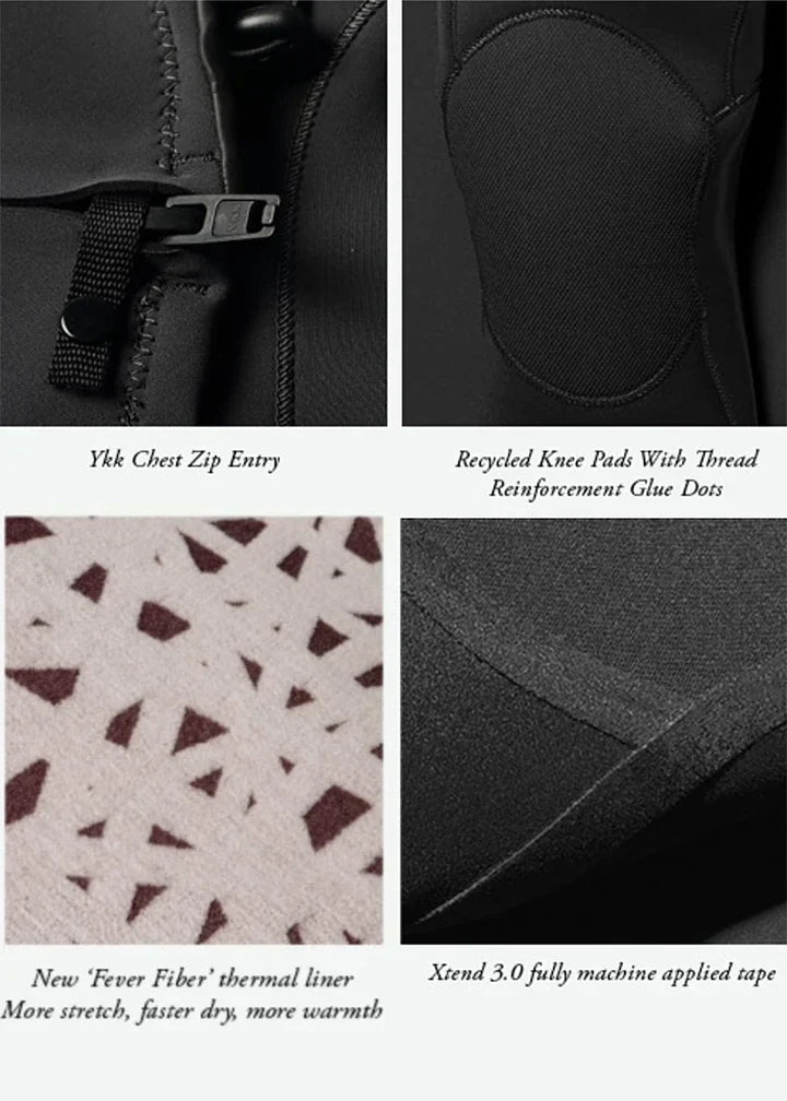Vissla 7 Seas 5-4 full chest zip