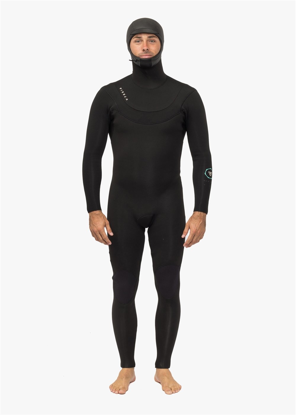 Vissla New Seas 5/4 Hooded U-Zip Neoprenanzug