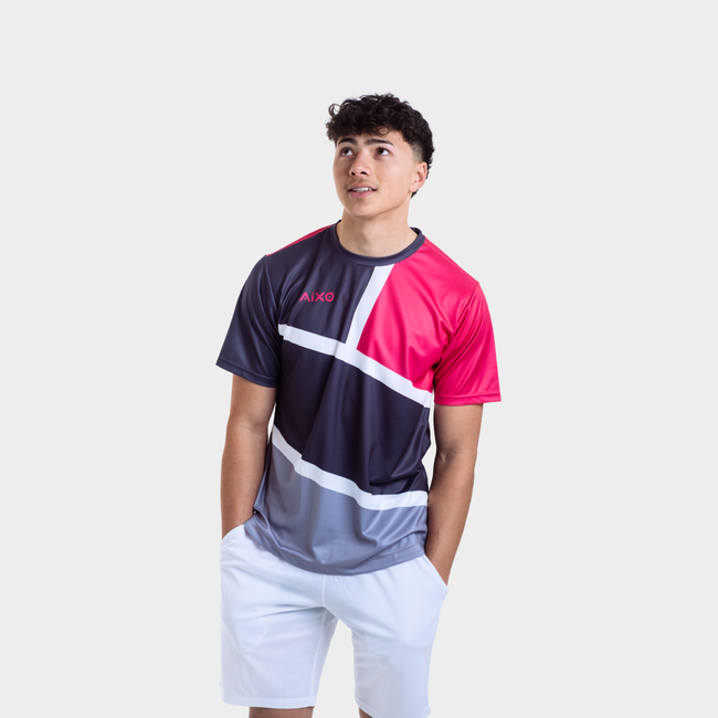 Aixo Court Herren-Tanktop Graphit