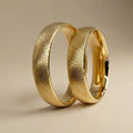 5mm Gold Wedding Band – Brushed – 9ct/14ct/18ct Gold