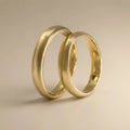4mm Gold Wedding Band – Classic Orion – 9ct/14ct/18ct Gold