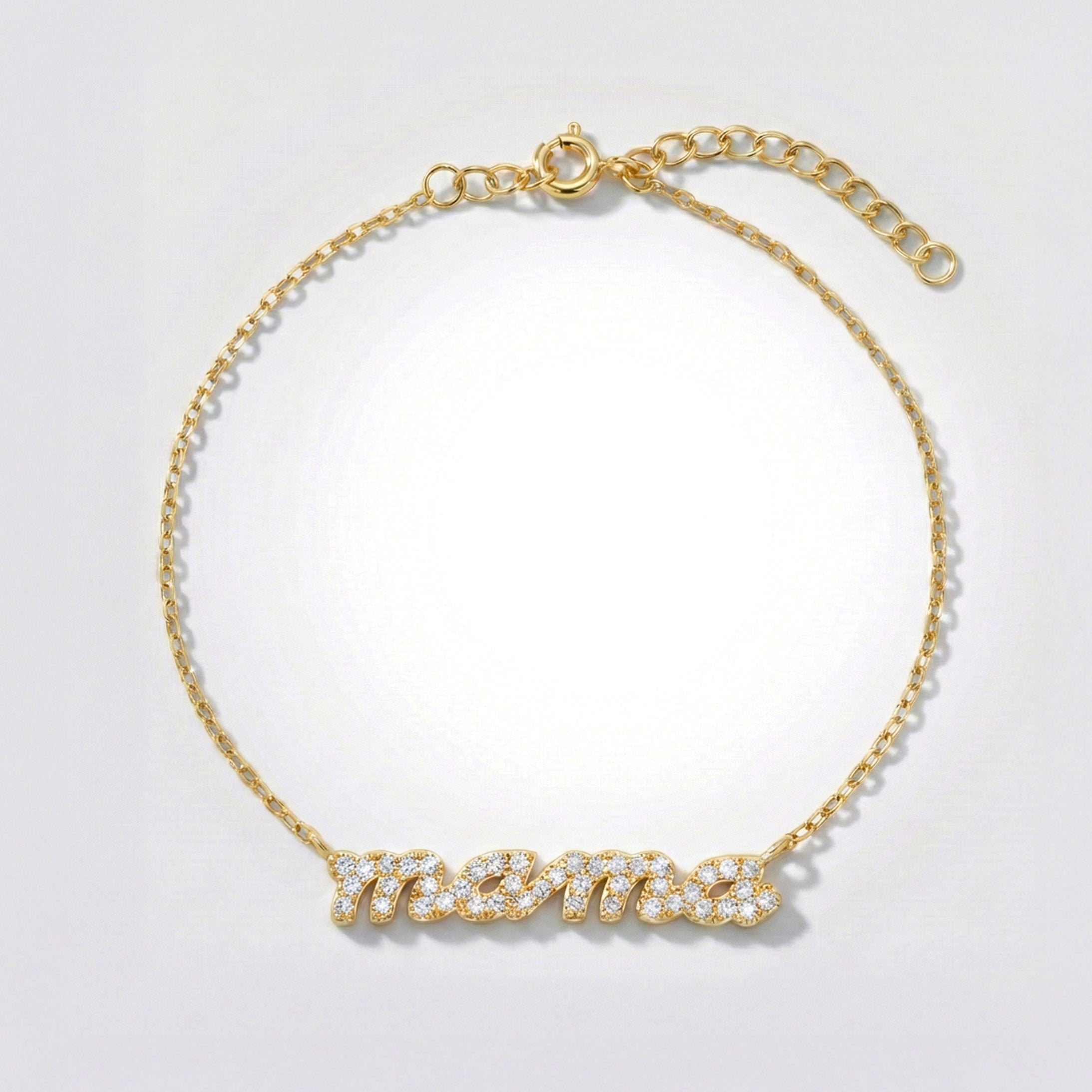 Mama Bracelet | 18k Gold Plated