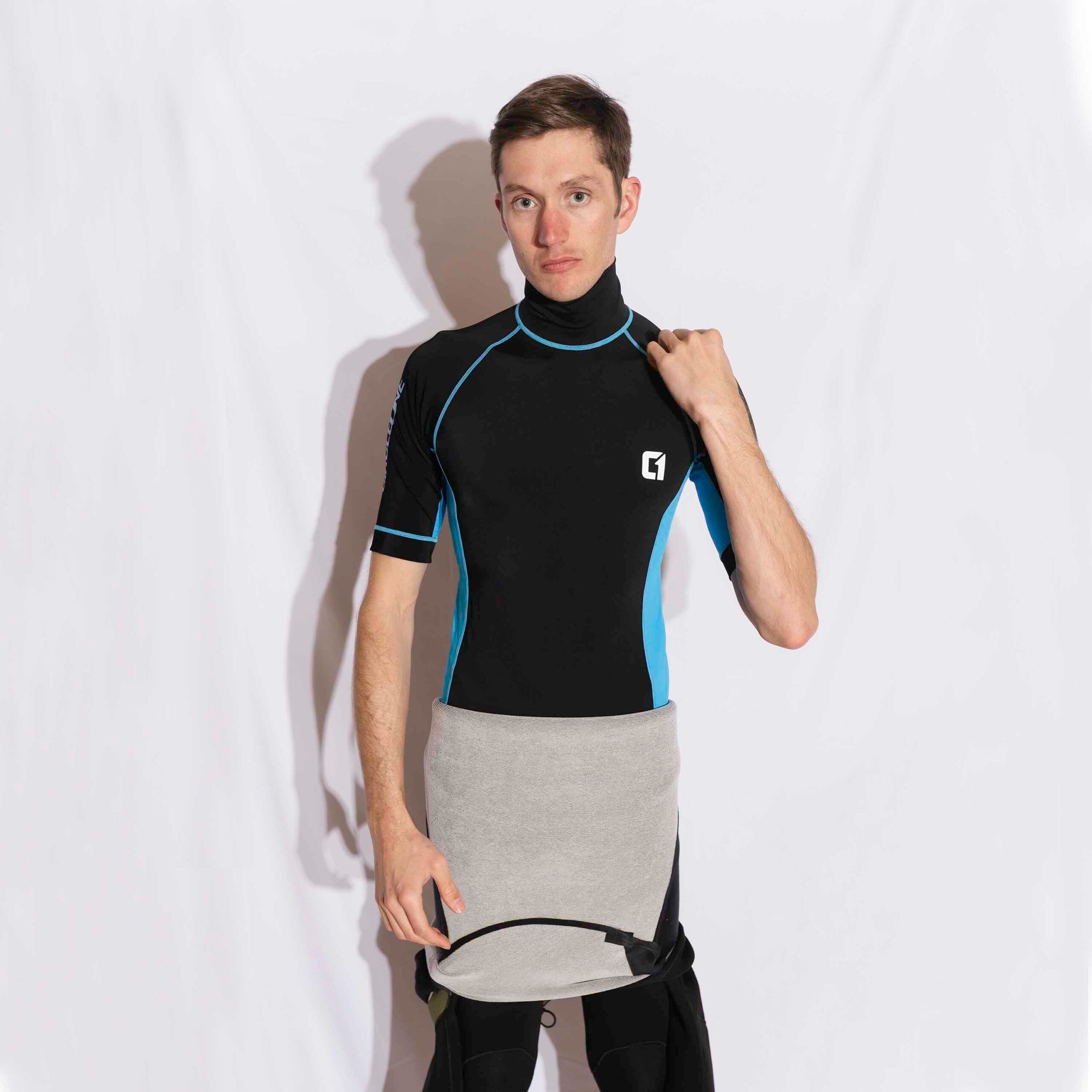 Herren kurzärmeliges Rashguard