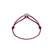 Mini Silver Soho Diamond Cord Bracelet