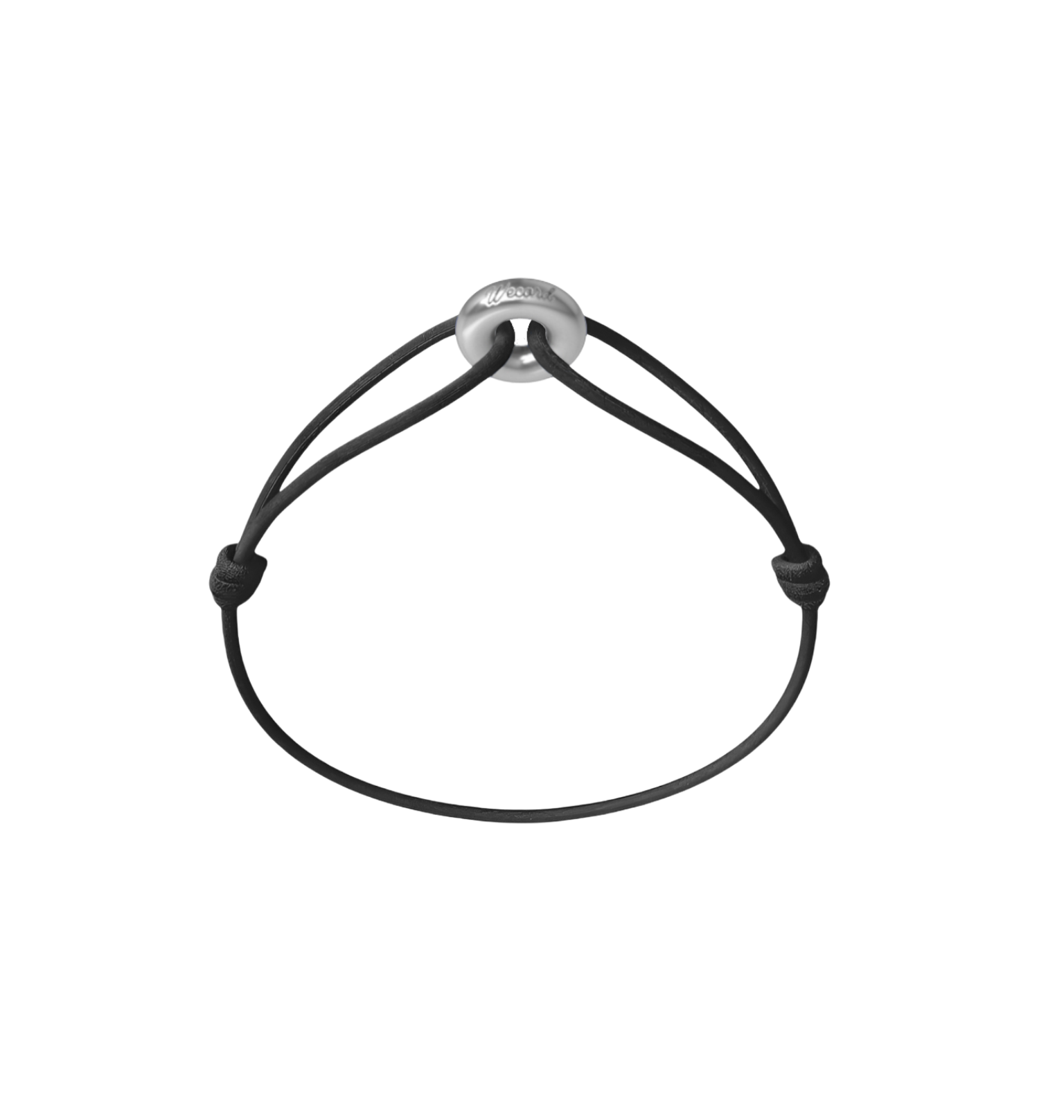Mini Silver Soho Matte Cord Bracelet