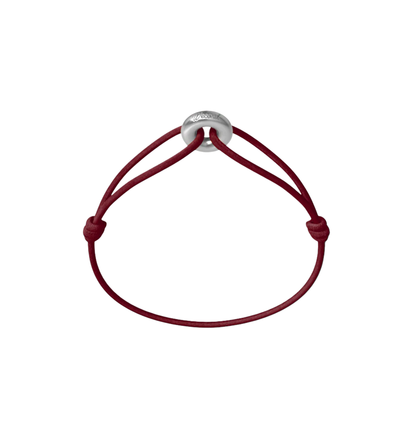 Mini Silver Soho Matte Cord Bracelet