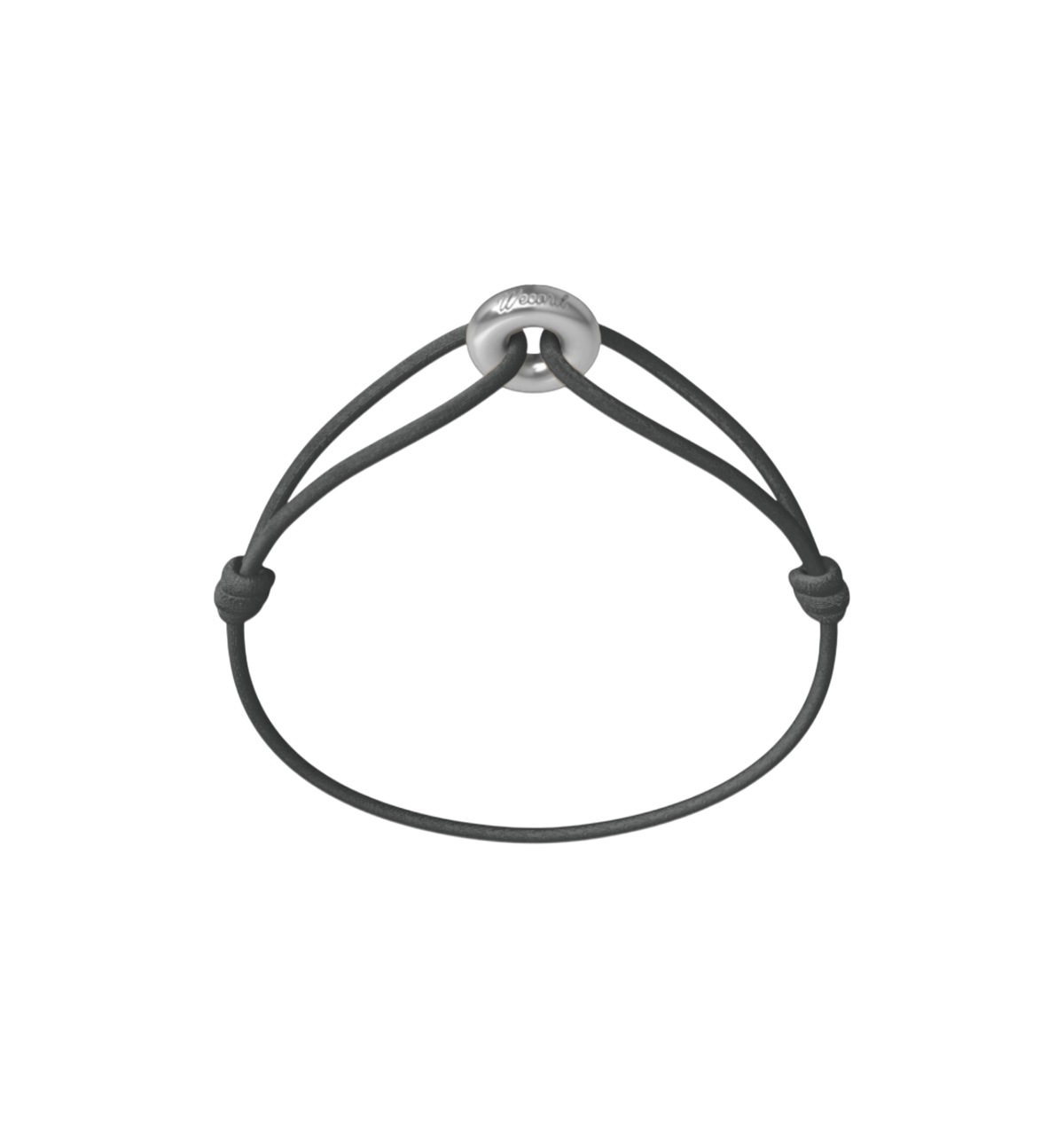 Mini Silver Soho Matte Cord Bracelet