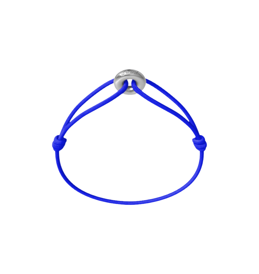Mini Silver Soho Matte Cord Bracelet