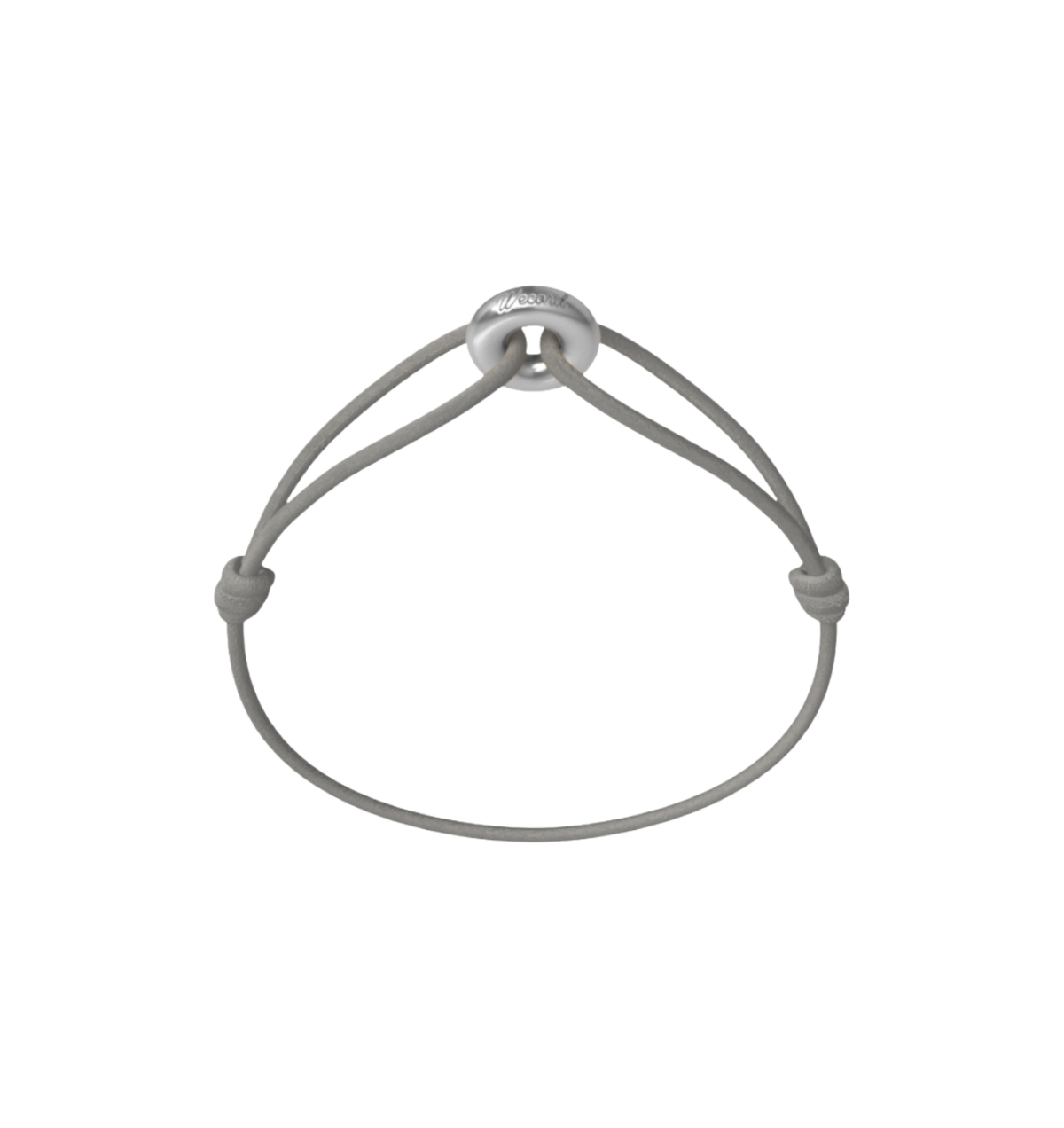 Mini Silver Soho Matte Cord Bracelet