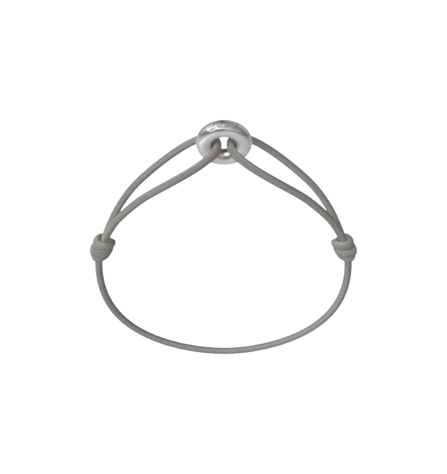 Mini Silver Soho Matte Cord Bracelet