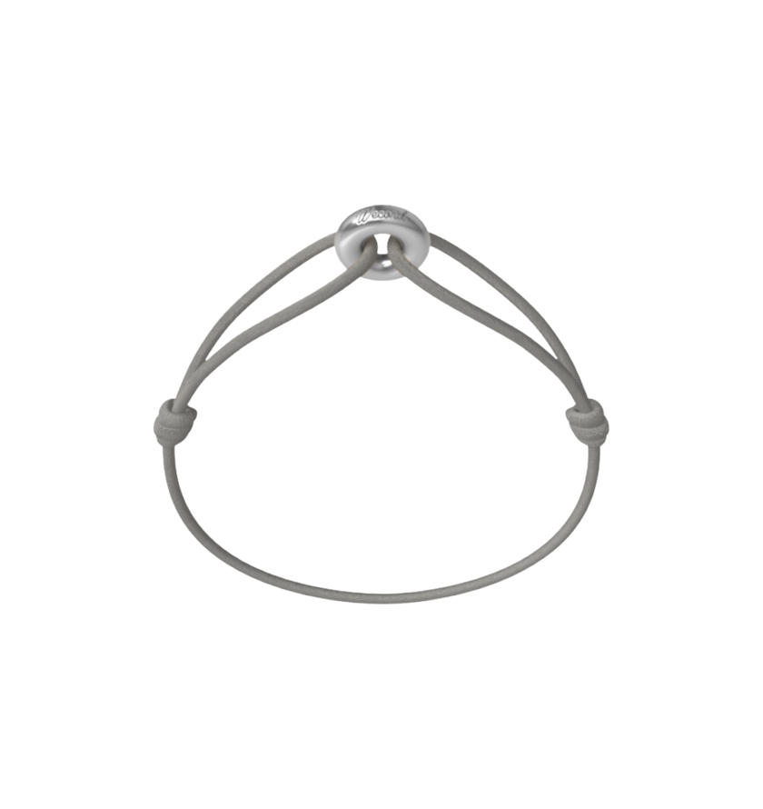 Mini Silver Soho Matte Cord Bracelet