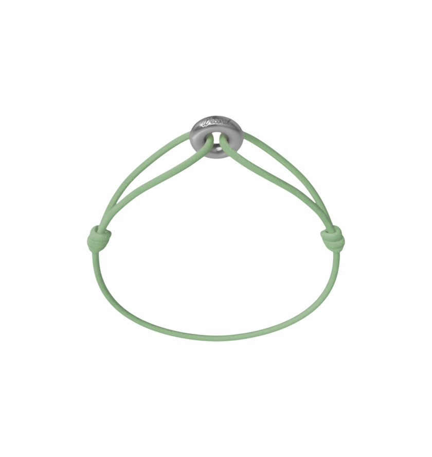 Mini Silver Soho Matte Cord Bracelet