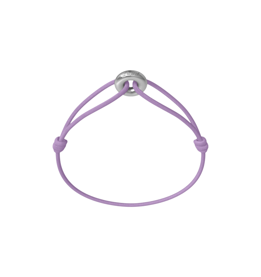 Mini Silver Soho Matte Cord Bracelet
