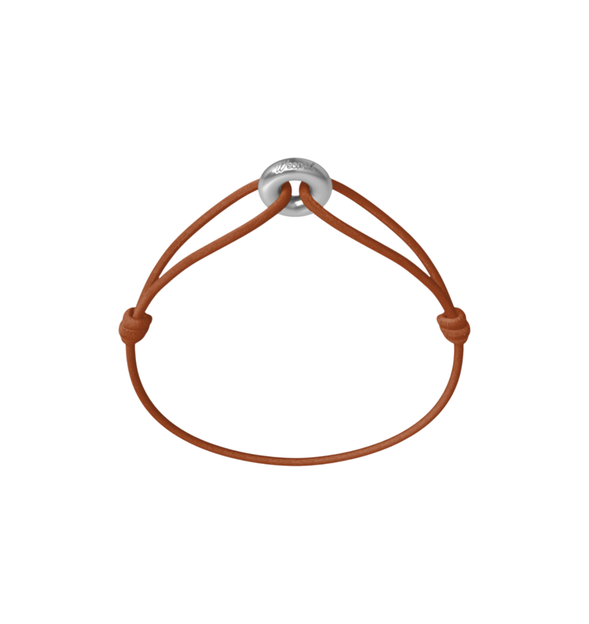 Mini Silver Soho Matte Cord Bracelet