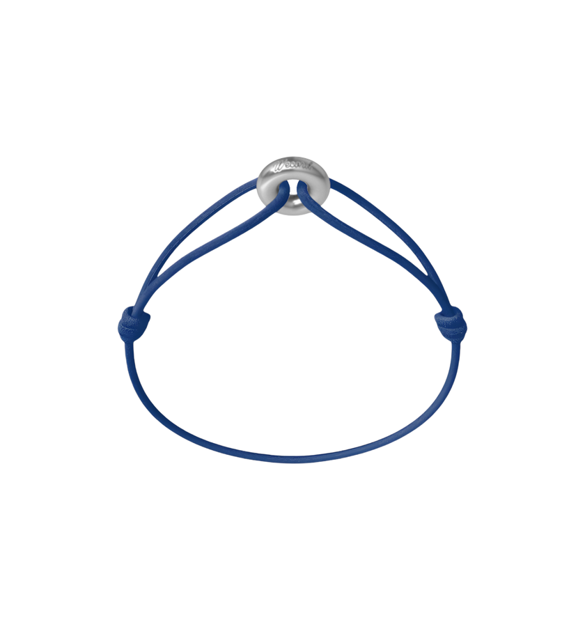 Mini Silver Soho Matte Cord Bracelet