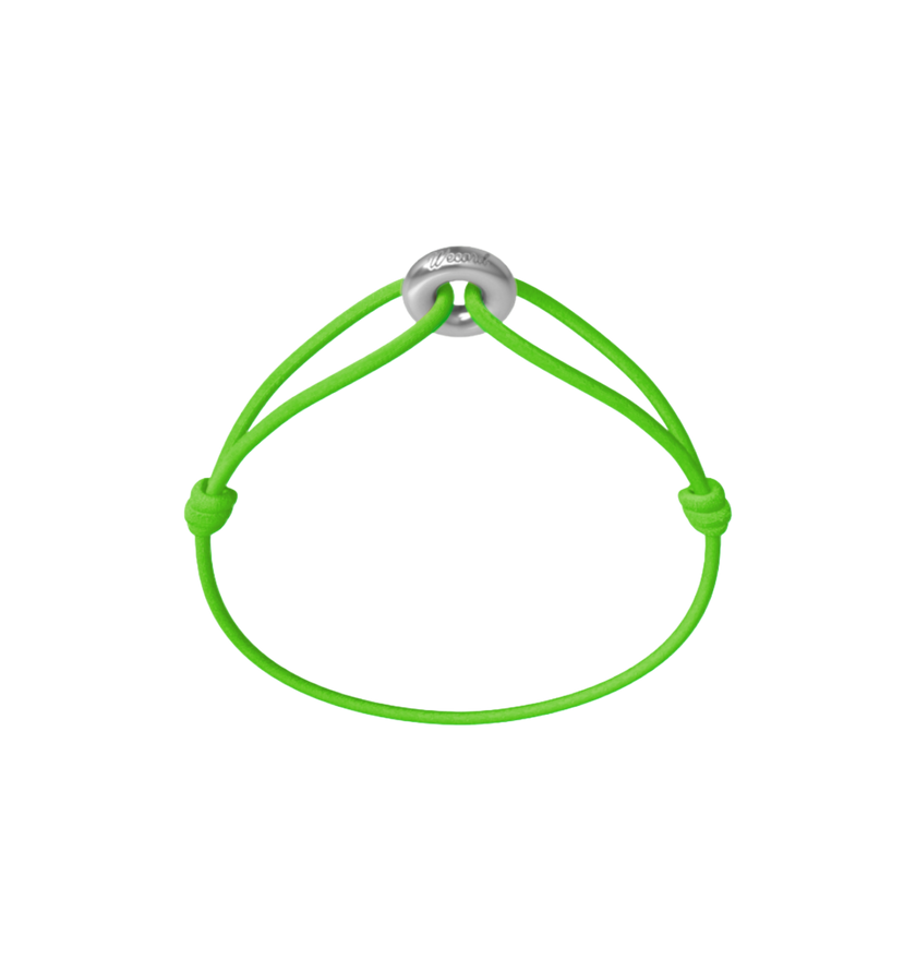 Mini Silver Soho Matte Cord Bracelet