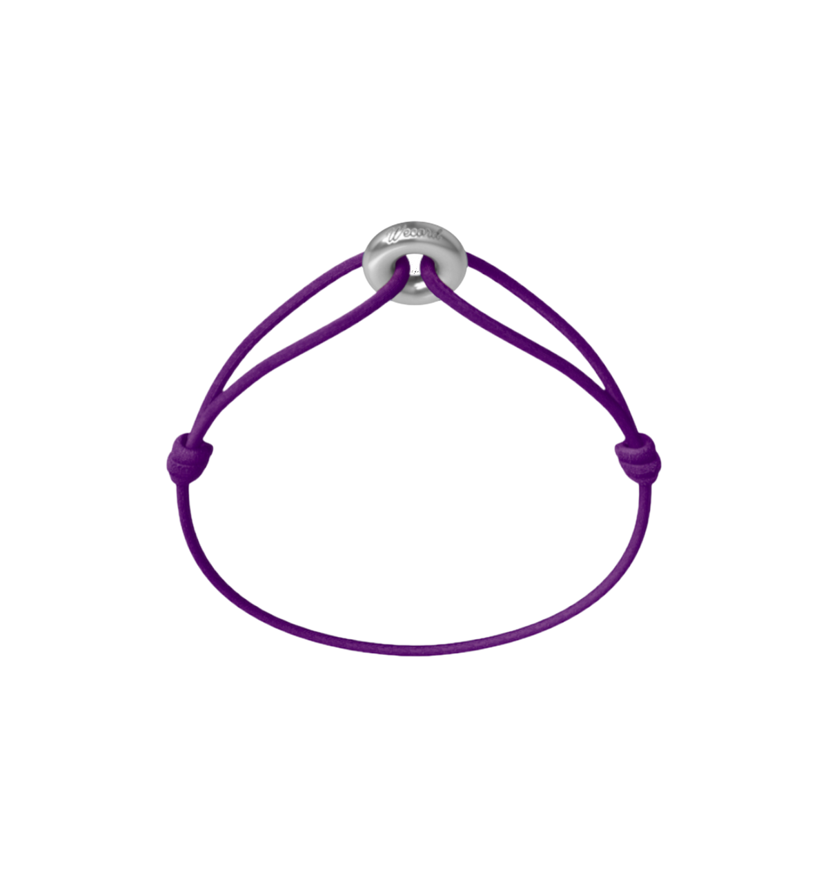Mini Silver Soho Matte Cord Bracelet