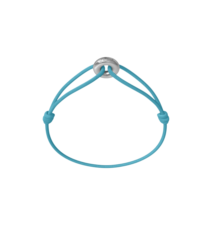 Mini Silver Soho Matte Cord Bracelet