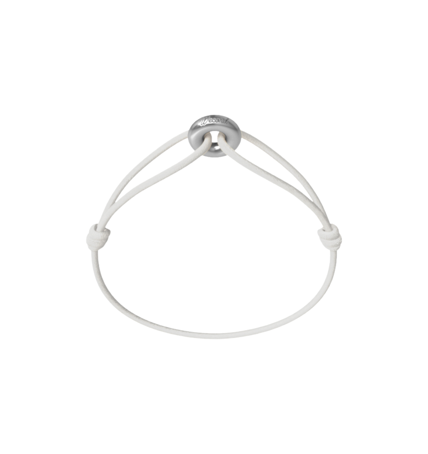 Mini Silver Soho Matte Cord Bracelet