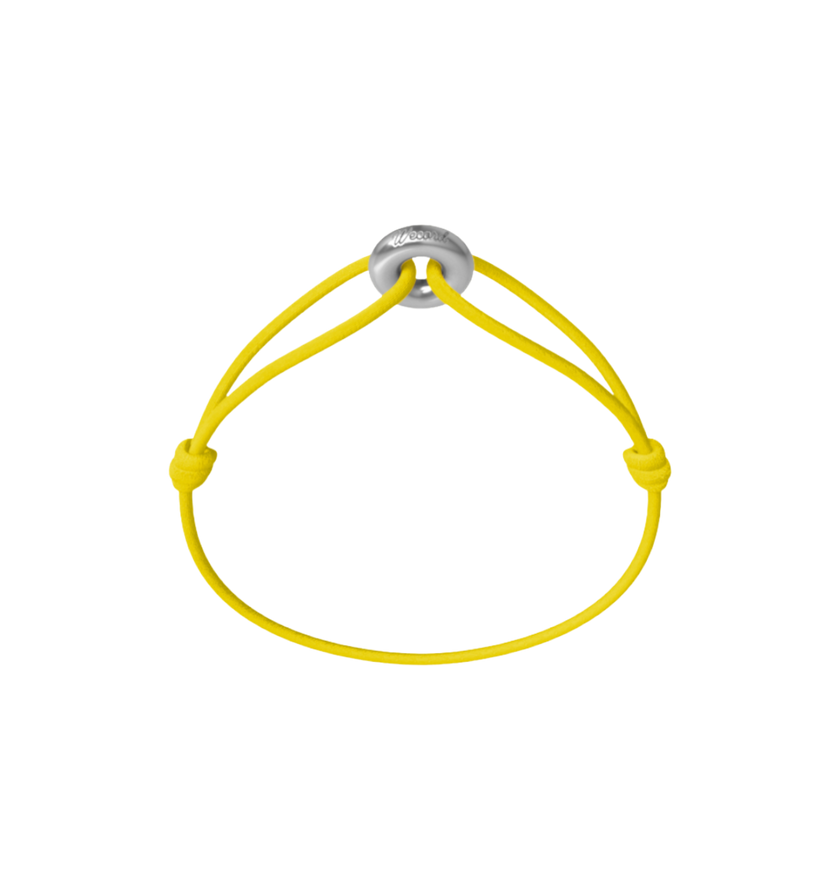 Mini Silver Soho Matte Cord Bracelet