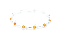 Minimalistisches Cognac-Bernstein-Armband