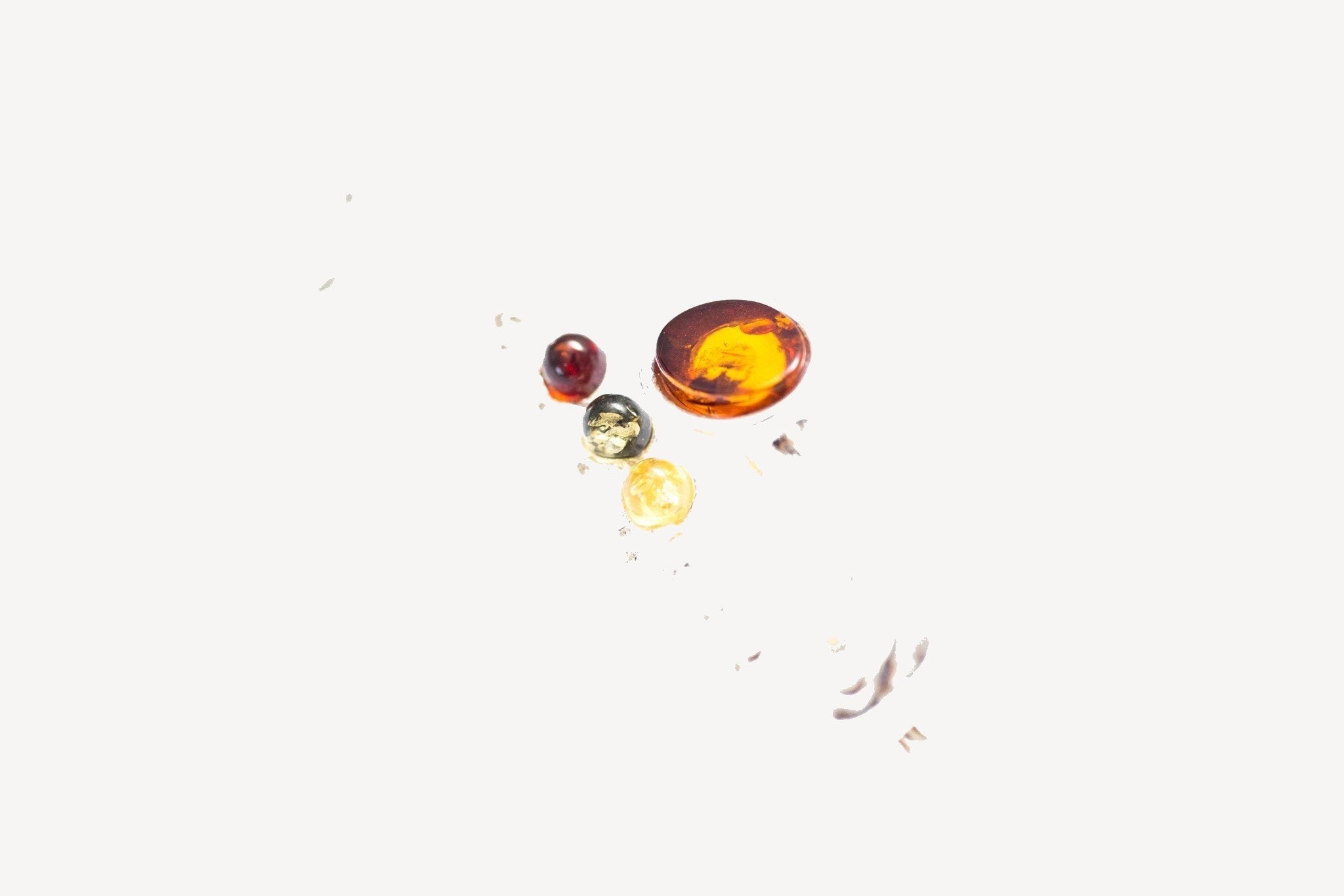 Multi Amber Saxophone Brooch