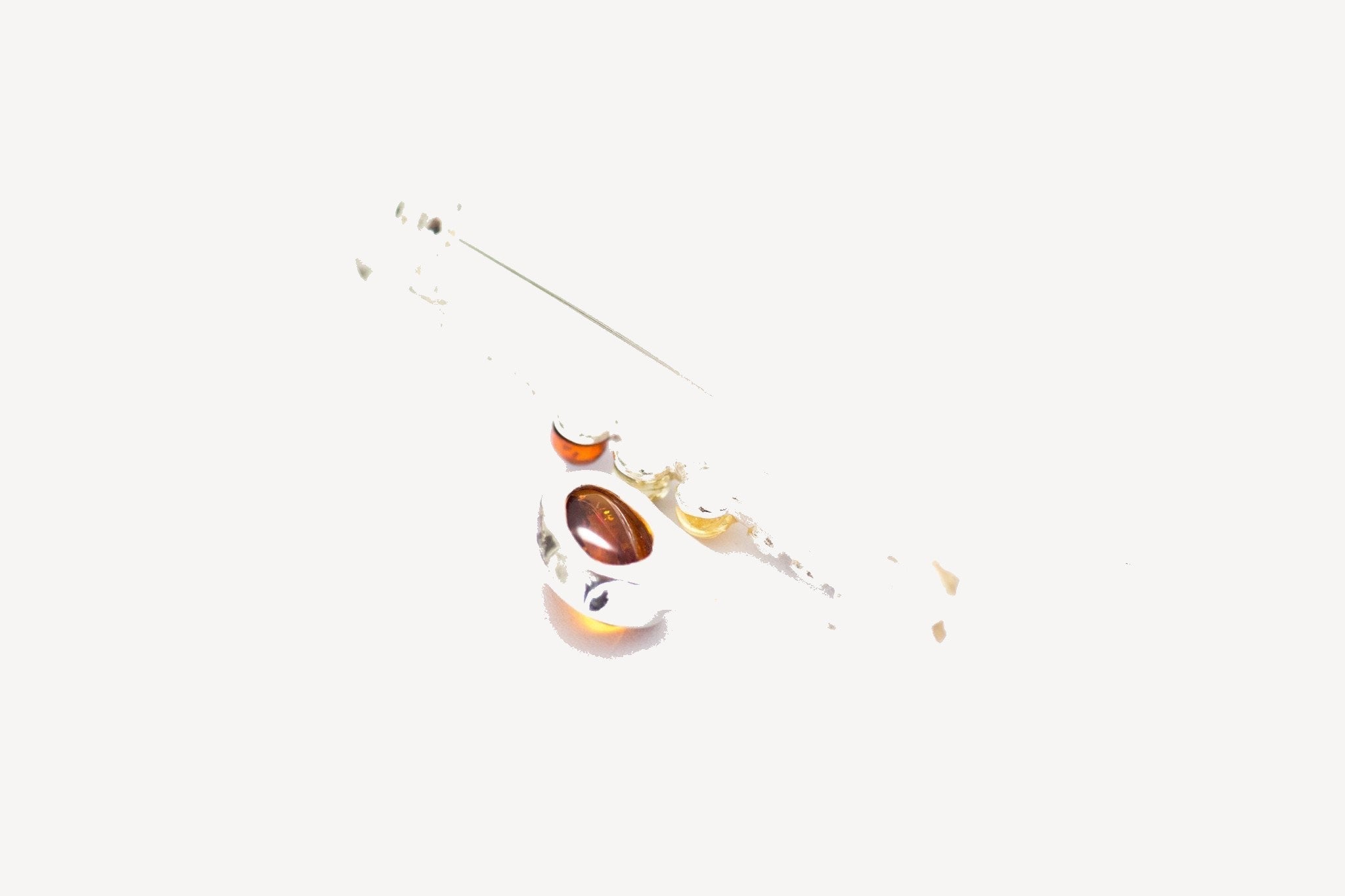Multi Amber Saxophone Brooch