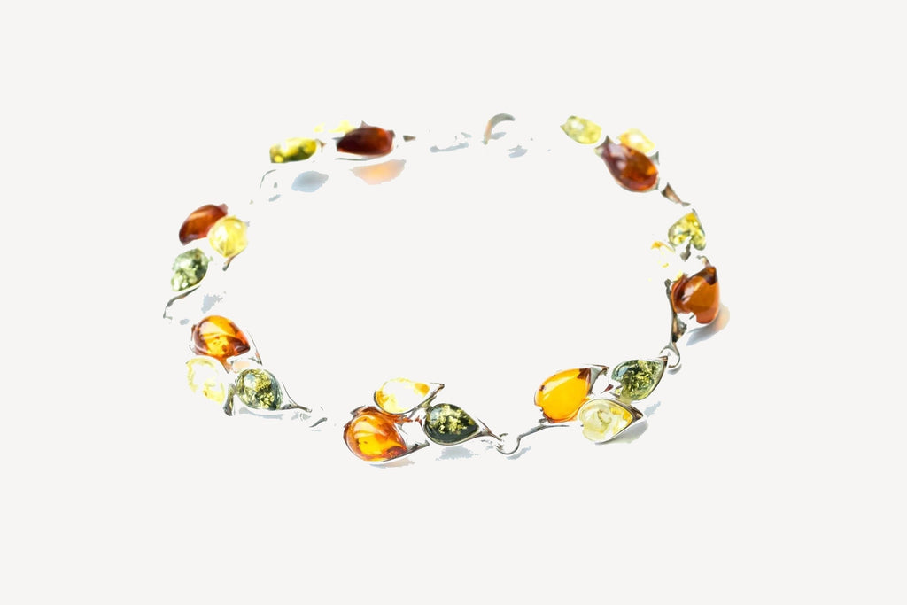 Multicolour Statement Link Bracelet