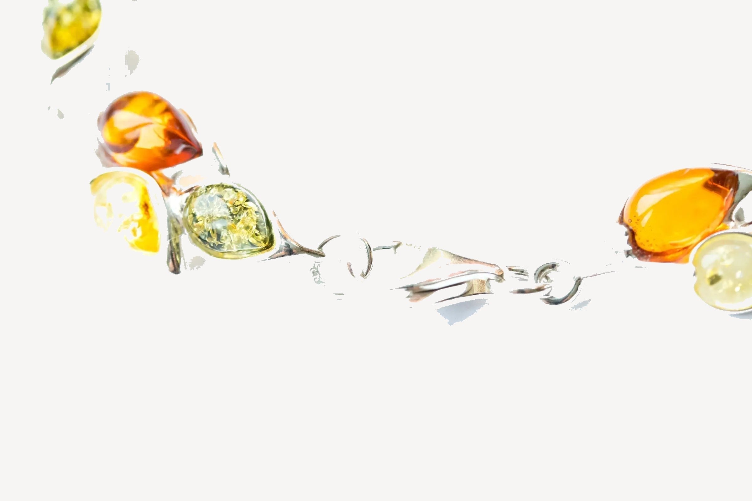 Multicolour Statement Link Bracelet