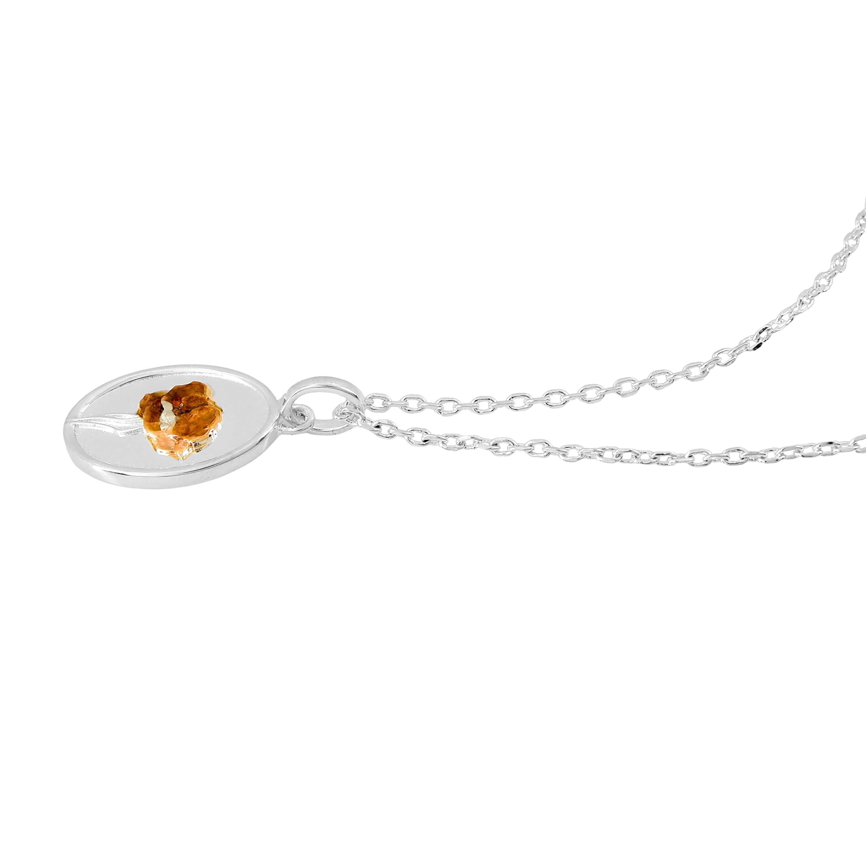 Laura Ashley Fashion Poppy Meadow Single Flower Necklace