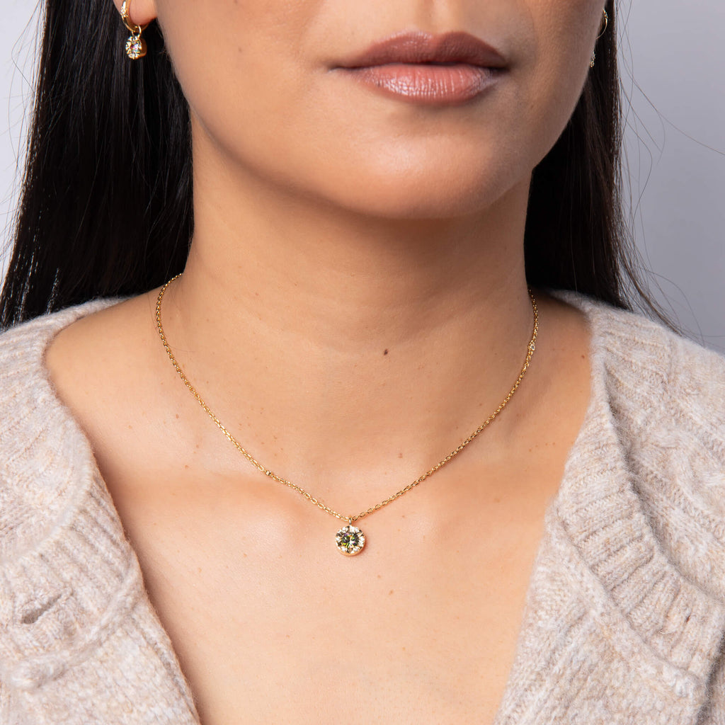 Laura Ashley Fashion Bowen Star Crystal Necklace