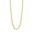 Fred Bennett Smaller Fit Stainless Steel Wheat Chain Necklace