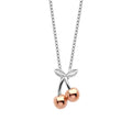 Laura Ashley Silver Cranwell Orchard Cherry Necklace