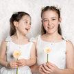Laura Ashley Silver Kids Everingham Meadow Daisy Stud Earrings