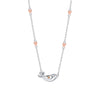 Laura Ashley Silver Kids Rosmere Love Mini Bird Necklace