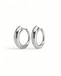Nia Large Hoops | Sterling Silver