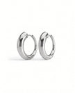 Nia stora ringörhängen | Sterlingsilver