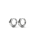 Nia Small Chunky Hoops | Sterling Silver