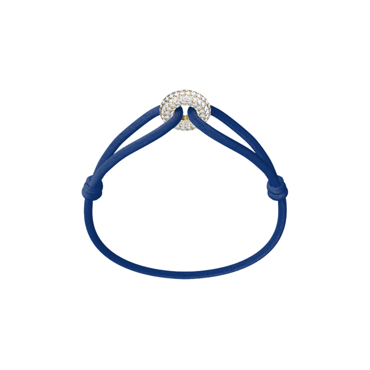 Golden Soho Pavé Cord Bracelet