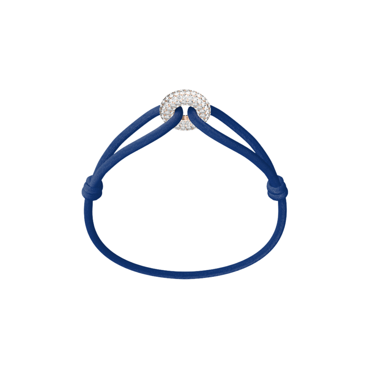 Rose Soho Pavé Cord Bracelet
